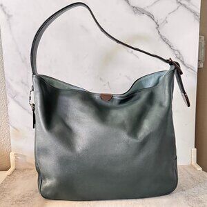 Vintage Leather Coach Shoulder Bag